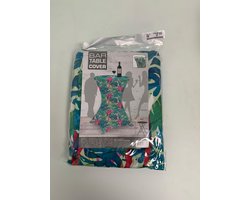 1 bar table cover - bloemen