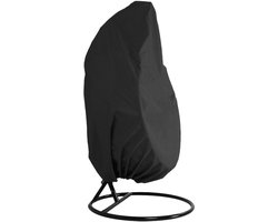 1 Hangstoelhoes voor buiten - 210D waterdichte rotan schommelstoel beschermhoes, geschikt voor buitentuinen en balkons, sneeuwbestendig, regenbestendig, stofdicht, stevig en duurzaam, 190 * 115 cm