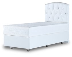 1 persoons Boxspring met opbergruimte + Pocketvering matras