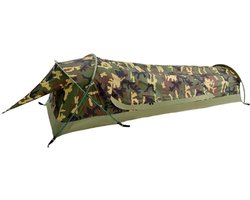 1 Persoons Tent - Camouflage Tent Lichtgewicht - Waterdicht En Winddicht - Outdoor Kamperen Backpacken Hiking Survival