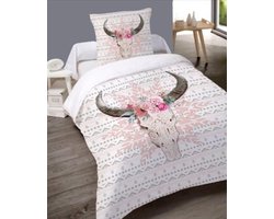 1-Persoonsdekbedovertrek buffela bella 140x200cm