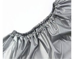 1 Set - Fitness - Waterdicht - Winddicht - Zilver - 2XL - Geschikt voor lengtes van 185-190 cm - Geschikt voor gewichtsverlies, sportschooltrainingen en sauna's