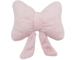 1 Strikkussen - 41×31cm - zachte pluche decoratieve strik - sierkussen - schattig kussen - huisdecoratie voor bank, bed, auto en woonkame