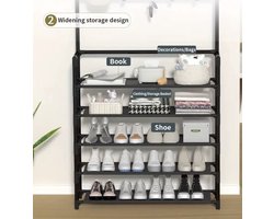 1 stuk 4-5 lagen roestvrijstalen schoenenrek - ruimtebesparend, eenvoudig te monteren, duurzaam ontwerp voor hal en slaapkamer, minimalistisch vrijstaand schoenenorganizer | Modern schoenenrek