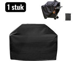 1 stuk - Barbecue Hoes - Grillhoes - 51 inch - Waterdichte grillhoes - 210D gecoat Oxford-materiaal - Stof-, regen- en UV-bestendig voor buitenkeukens - Zwart