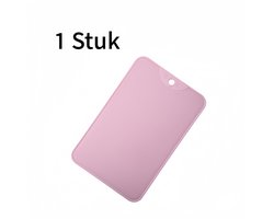 1 stuk - Creatieve PP snijplank - Antislip en makkelijk schoon - Voor fruit en groente - Lichtgewicht en mesvriendelijk - Roze