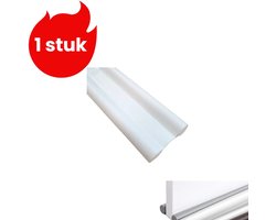 1 stuk - Dubbelzijdige afdichtstrip aan de onderkant van de deur - Geluidsisolatie voor deurspleten - Thermische isolatie en winddichte strip voor slaapkamerdeuren - Stof- en insectenwerende afdichtstrip - Wit