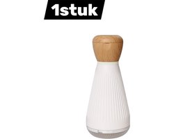 1 stuk - Multifunctionele pepermolen - Huishoudelijke zoutmolen - Keukengereedschap (wit)