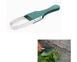 1 stuk - Onkruidverwijderaar - Tuinaccessoires - Onkruidverwijderaar in de vorm van een tuinarmband - Handmatige onkruidverwijderaar - Onkruid verwijderen en losmaken van de grond - Groen - 30,5*5,5*2CM - Geschikt voor tuinieren en tuinwerkzaamheden