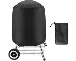 1 stuk—Oxford doek hoes - barbecue hoes - terras barbecue hoes - tuinmeubel hoes - waterdicht, regendicht en stofdicht - winddicht en UV-bestendig - geschikt voor buiten, barbecue, tuin-58*77cm（zilver）