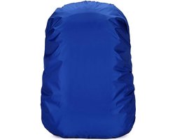 1 stuk rugzakhoes, waterdichte rugzak regenhoes, schooltas stofhoes, buiten wandelen rijden bergbeklimmen waterdichte rugzakhoes, L maat 60L, lengte*breedte*hoogte: 35*20*60 - koningsblauw