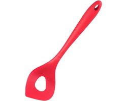 1 stuk-Siliconen Gehaktballen maker-gehaktballenmaker-Gehaktballen Lepel-Gehaktballetjesvorm-Ergonomisch Handvat-Gehaktballetjesschep-Keukenmeatballmaker-Keukengereedschap-eenvoudig gehaktballen maken-Geschikt Voor in De Keuken, Eetkamer, Koken-rood