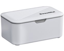 1 stuk - Vochtige doekjes dispenser - Wipe Box Doekjesverdeler - Stofdichte Tissue Box Houder - Vochtig Toiletpapier Houder - Siliconen Afdichting - doos voor nat toiletpapier - voor thuis en op kantoor - Vochtige doekjes opbergdoos