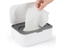 1 stuk - Vochtige doekjes dispenser - Wipe Box Doekjesverdeler - Stofdichte Tissue Box Houder - Vochtig Toiletpapier Houder - Siliconen Afdichting - doos voor nat toiletpapier - voor thuis en op kantoor - Vochtige doekjes opbergdoos - Baby Dispenser