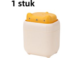 1 stuk - Zeepdispenser - Kitten Afwasmiddel Presser Keuken Zeepdispenser - Geel