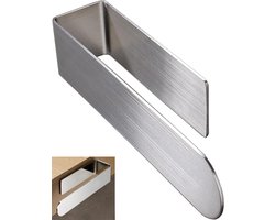 1 stuks - Handdoekrek Badkamer - Handdoekenrek badkamer - keukenrek - Doucherek - 23CM - Handdoekstang - handdoeken rek - Handdoekhouder - Badkamerrek - Handdoekstang - handdoekstang Zilver - handdoekenrek keuken - handdoek stang - Zelfklevend