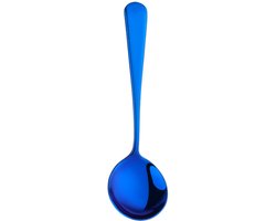 1 stuks - Lepels - Roestvrijstalen soeplepels - Diepe kom - Geschikt voor diners, desserts en soepen - Verdikte handvatten - Ideaal voor dagelijks gebruik - 5