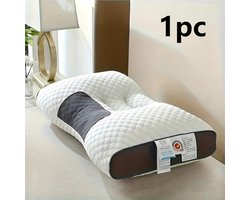1 stuks Super zacht kussen - Hoogwaardig kussen, afneembaar, wasbaar in de wasmachine, voor maximaal comfort, diepe slaap, ademende weefsel. Essentieel voor moderne slaapkamers, decoraties voor het huis