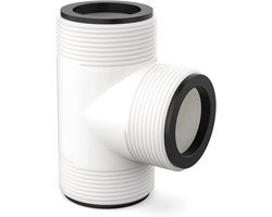 1 vervangend slangconnector onderdeel geschikt voor Intex & Coleman zwembaden, 1,5 inch (ongeveer 3,8 cm) zwembadslang T-connector, zwembadpomp accessoire, lekvrije ontwerp-Stijl 1