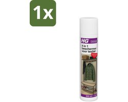 1 x HG 4 in 1 Beschermer Voor Textiel 300 ml - Textilbeschermer - Vlekbestendig - Waterafstotend - Textielbescherming - Vlekverwijdering