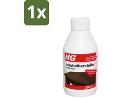 1 x HG Meubelhersteller Donker Hout 250 ml - Meubelhersteller - Donker Hout - Herstel Krassen - Herstel Vlekken - Herstel Waterkringen