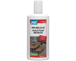 1 x HG Meubelolie Eiken 140 ml - Meubel Olie - Eiken Meubels - Hout Onderhoud - Meubels Verfraaien - Hout Beschermen