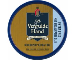 1 x Vergulde Hand - Scheerzeeptablet - Extra Fris - 75 gr - Koffiezetapparaat
