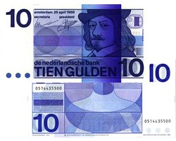10 Gulden 1968 Frans Hals