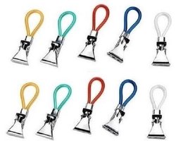 10 Handdoekhaakjes - handdoekklemmen - klemmetjes voor handdoek - handdoeklusjes clip