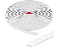 10 m Flexibele Decoratieve Moulding - Zelfklevende Witte Wandstrips voor 3D Decoratie, Plafondstrips en Hoekstrips voor DIY Vloeren en Tegels