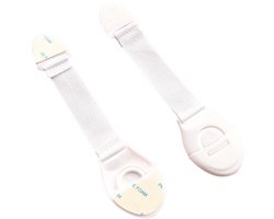 10 Sets Kinderen Veiligheid Ribbon Slot - Baby Multifunctional Ribbon Slot - Baby Veiligheid Slot Kinderen Veiligheid Slot - Lade Plastic Toilet Slot Koelkast Slot Deur