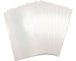 10 sheets shrink plastic frosted - Sizzix