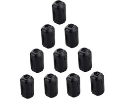 10 stks Clip op ferrietring kern anti-interferentie hoogfrequente filter RFI EMI ruisonderdrukking met 9 mm binnendiameter - Zwart Is dit de aanpassing die je zoekt?