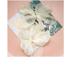 10 stuks chiffon bloemen, tule, bloemen om op te naaien, burn rand, geknoopt, lang gaas, bloem, organza, bloemen, cluster voor applicatie, naaien, bruidsjurken, decoratie, accessoires,