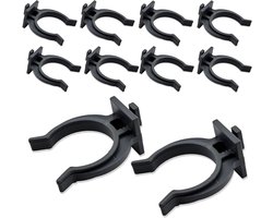 10 stuks clips keukenplint - bevestigingsclips keukenplint 28 mm - clip voor plint van ABS - clip voor plint van PVC voor banken - tafels - bedden - tv-meubels
