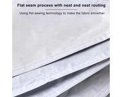 10 stuks - Fietshoes - Grijze motorhoes - Waterdichte en stofdichte fietshoes - Regenbestendige fiets regenhoes - kan binnen en buiten worden gebruikt, beschermt tegen regen, zon, uv-stralen, wind en sneeuw - 200 x 110 cm (zilver)