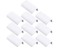 10 stuks - Handgreep - Handgreep Kast - meubelgreep - Keukengreep - Handgrepen - ladegrepen - Deurgreep - arc greep - verborgen deurgrepen - verborgen kastgrepen - wit - 80*40*18 mm