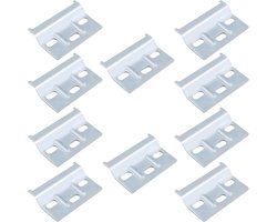 10 stuks kastophangers, metalen ophangrail, zware belasting, wandhouders, kastophangril voor kasten, hangkasten