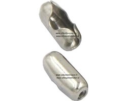 10 stuks Ketting Verbinder - Metaal - Connector - Rolgordijn Kettingverbinder