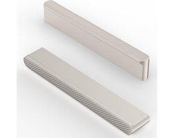 10 Stuks Keukenladen Handgrepen, 96mm Boorgatafstand, Geborsteld Nikkel, Modern Design, Meubelaccessoires, Kastgrepen