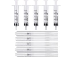 10 stuks retoucheerpennen voor muurreparatie en meubelkrassen - transparante verf, vulbaar - geschikt voor muren, kasten en houten meubels - touch-up verfborstels