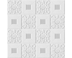 10 Vellen 3D Peel-and-stick Schuimwandpanelen, Zelfklevend Decoratief Behang Voor Wanddecoratie in De Woonkamer