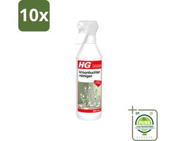 10 x HG - Kroonluchterreiniger - Streeploze Schoonmaak - 500 ml - Grootverpakking - Vaatwasstrips - Kroonluchter Reinigen - Koperen Reinigen - Messing Reinigen - Bronzen Reinigen - Vuil Verwijderen