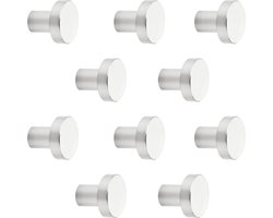 10 x Meubelknop EK03 Ø 30 mm Roestvrij staal geborsteld Roestvrij stalen knop van SOTECH