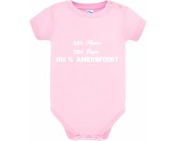 100 % Amersfoort Babyromper Meisje | Rompertje | Romper | Baby | Meisjesromper