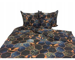 100% Katoenen Dekbedovertrek D'Lux 160x200 cm - Nederlands Product