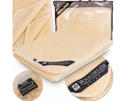 100% merinowollen laken 180x200cm - ademend en warm