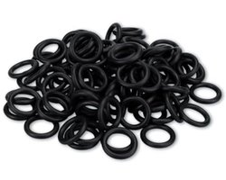 100 O-ringen nitril rubber 13x2,4 mm voor afdichting in keuken en badkamer