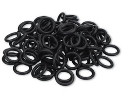 100 O-ringen nitril rubber 13x2,4 mm voor afdichting in keuken en badkamer