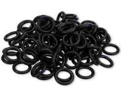 100 O-ringen nitril rubber 13x2,4 mm voor afdichting in keuken en badkamer